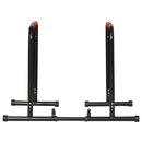 Parallele Fitness per Esercizi in Acciaio  Nere