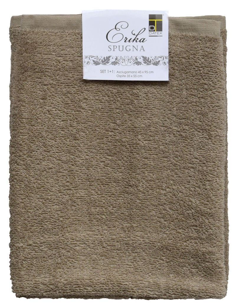 Set Spugna Asciugamani Ospite + Salvietta Fango