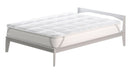 Topper Trapuntato 300 gr/mq con Elastici Basic Bianco Varie Misure