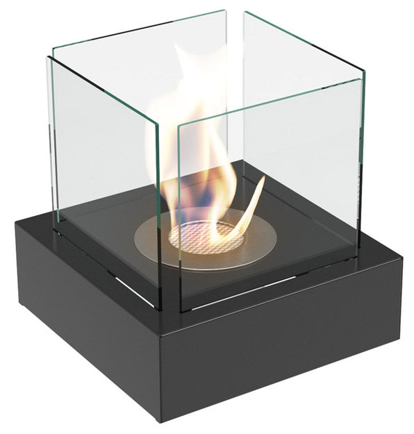 Tisch Bioethanol Kamin 30x30 cm Flig Province 3 Schwarz acquista