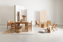 Tavolino 40x40x40 cm Elwood in Legno