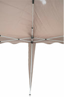 Gazebo da Giardino Estensibile 3x3 mt Soriani Tenerè Tortora