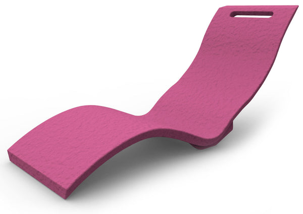 Lettino Chaise Longue da Esterno Giardino Seduta a Terra Arkema Serendipity Fuxia sconto