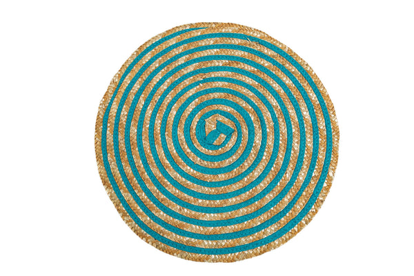 Set mit 6 Raffia-Tischsets Villa d'Este Home Tivoli Spiral sconto