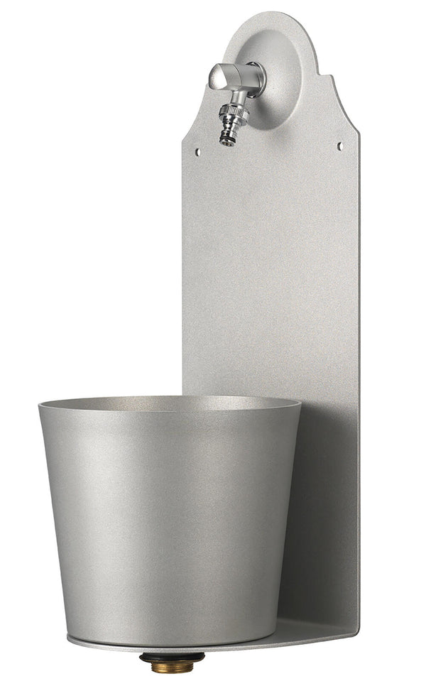 acquista Fontana a Parete da Giardino con Rubinetto Belfer 42/PRX Alluminio