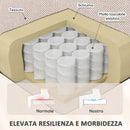 Poltrona Alzapersona Massaggiante e Reclinabile 93x104x105 cm con Telecomando in Tessuto Effetto Velluto Beige  