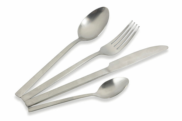 acquista Service Besteckset 24-teilig in mattem Stahl Villa d'Este Home Tivoli Lexington