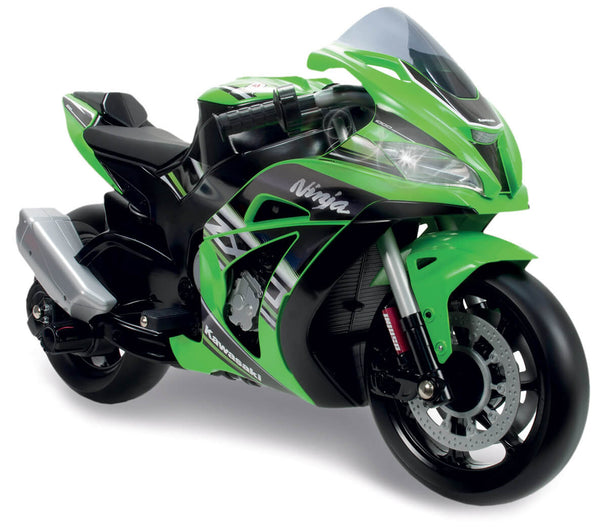 Elektromotorrad für Kinder 12V Kawasaki Ninja Green sconto