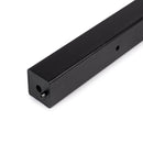 Set Struttura e Gambe Tavolo 750x750 mm in Acciaio Emuca Nero