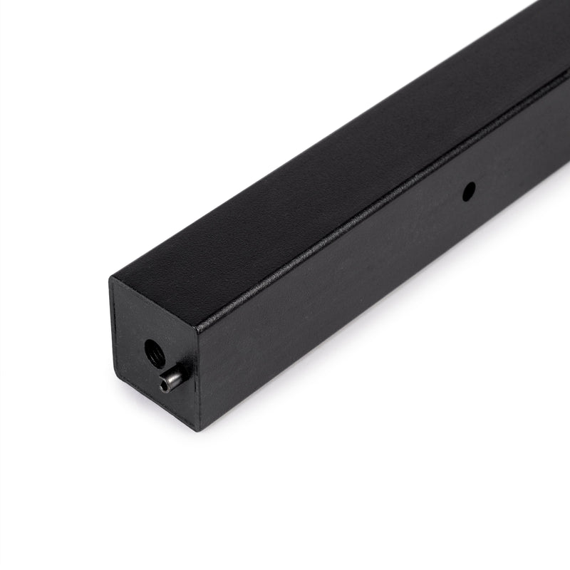 Set Struttura e Gambe Tavolo 750x750 mm in Acciaio Emuca Nero