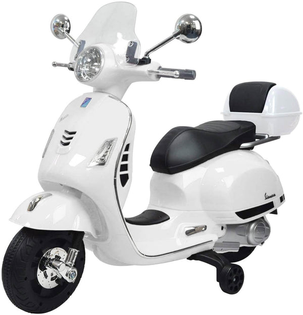 Piaggio Vespa GTS Elektro 12V mit Topcase für Kinder Weiß sconto