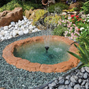 Laghetto Artificiale Roccia a Bordo Largo 110x103x36 cm 190 Litri