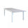 Pental ausziehbarer Tisch 180/240x100x73 h cm in Weißaluminium