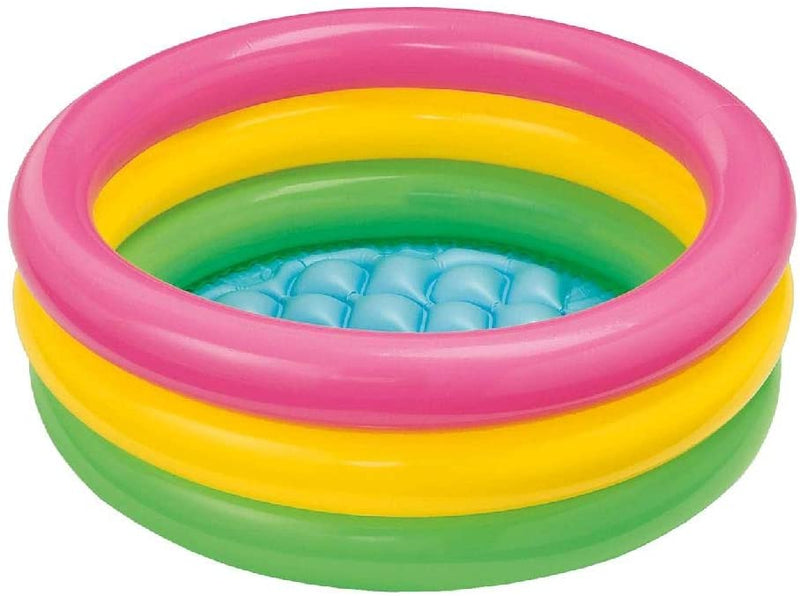 Piscina Gonfiabile per Bambini 3 Anelli Ø86x25 cm Intex Baby 58924