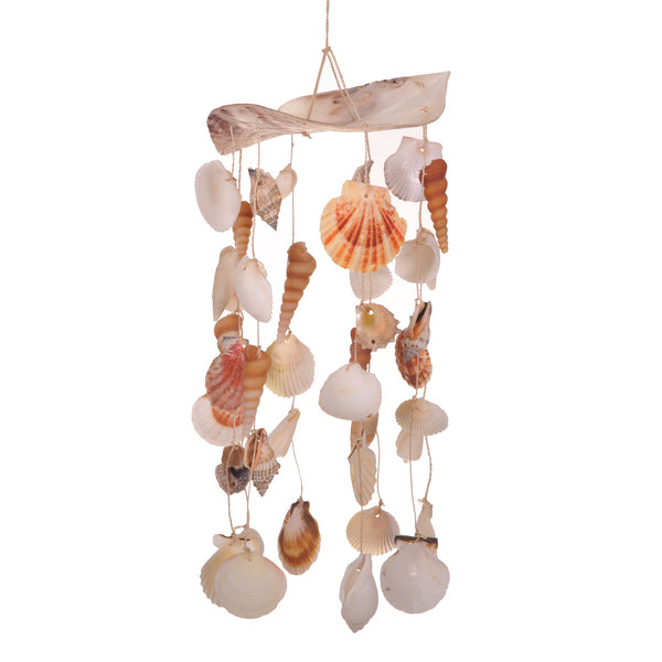 sconto Set 2 Scacciapensieri Conchiglie H 45 cm