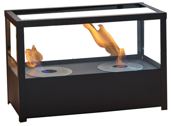 sconto Bioethanol-Bodenkamin 32x48 cm Karlsen Latina Schwarz