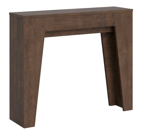 Consolle Allungabile 90x25/181 cm Pannelli in Nobilitato Narrow Noce acquista