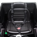 Macchina Elettrica per Bambini 3-8 Anni 107x64x54 cm con Telecomando Cruscotto Cintura e Fari LED Nero      