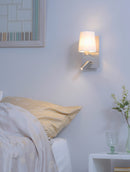 Applique da Interno a led in Metallo Nickel Opaco