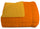 Doubleface Winterdecke 300gr Orange/Gelb
