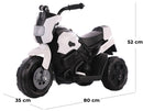 Moto Elettrica per Bambini 6V Kidfun Furia Bianca