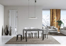 Tavolo Allungabile 130-390x90x77 cm Everyday Cemento
