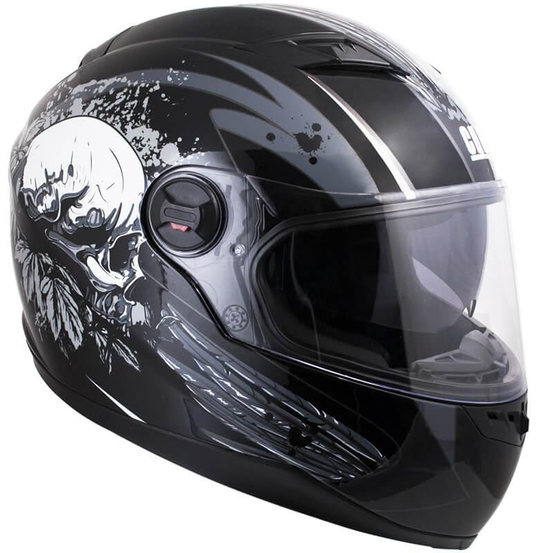 Casco Integrale per Scooter Visiera Lunga CGM San Diego 308S Nero XS - (53-54 cm)