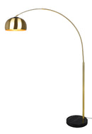 Piantana da Interno Attacco E27 in Metallo Ottone Opaco