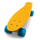 Skateboard con Tavola 57 cm in PP Street Cruizer Azzurro Arancio e Giallo