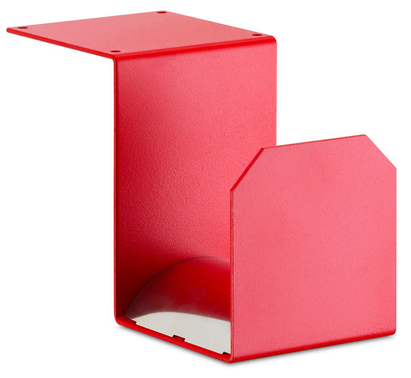 Portatubo Quadrato per Fontane da Giardino in Ferro Antiruggine Belfer 42/PGQ Rosso sconto