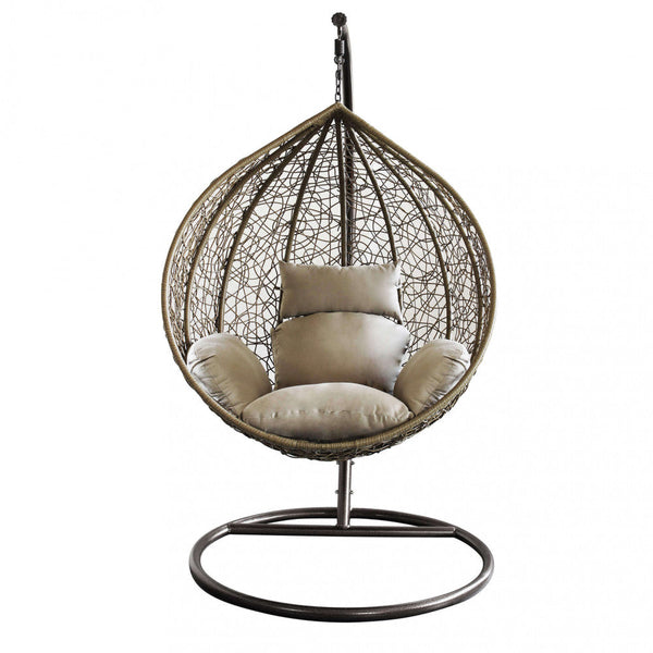 Giglio Hängeschaukel aus braunem Stahl online