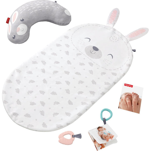 acquista Set Massaggi Neonati 0+ Mesi a Tema Coniglio Fisher-Price Baby Bunny