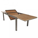 Tavolo Cayman Allungabile 200/300x95x75 h cm in Alluminio Taupe