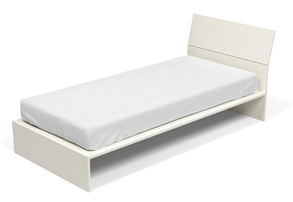 acquista Bodenblech mit Ecken und Gummiband einfarbig weiß