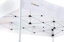 Gazebo Retrattile da Giardino 3x3 m in Ferro Flexy Bianco
