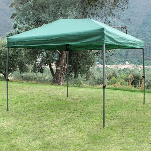 Ferienpavillon 3 x 4,5 m in Green Steel acquista