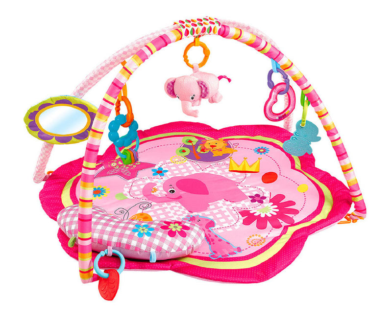 Palestrina con giochi per Bambini 50x80x80 cm in Poliestere Baby Circus Rosa 