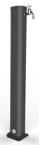 Fontana da Esterno con Rubinetto Arkema Jolly Grigio Antracite