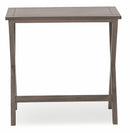 Set 2 Tavolini Rettangolari in Legno Soriani Tortora Anticato