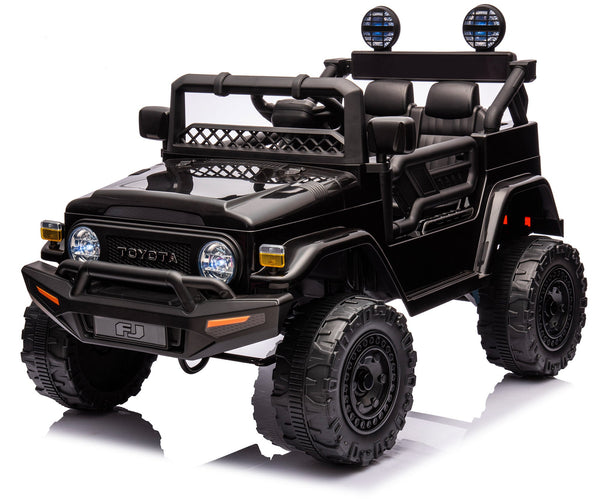 acquista Macchina Elettrica per Bambini 12V Toyota Cruiser Nera