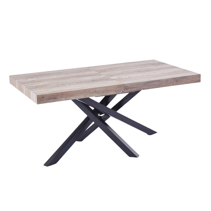 Tavolo da Pranzo Allungabile 200x76x90 cm in Legno Nobilitato Rovere