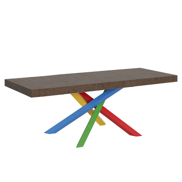 Tavolo Allungabile 180/284x90x77 cm Volantis Premium Noce sconto