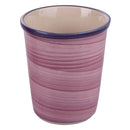 Set 6 Bicchieri Acqua Baita Provence in Ceramica VdE Tivoli 1996 Rosa