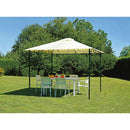 Gazebo da Giardino in Ferro 3X3m Vorghini Chains Sabbia