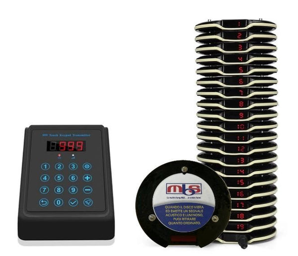 Kabelloses System für die Dateiverwaltung in der Gastronomie 20 Empfänger MBS-CQ5 online