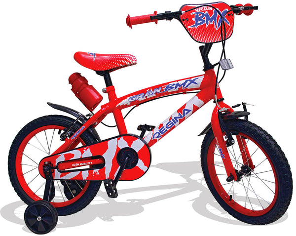 sconto Kidfun Regina BMX Fahrrad 16" 2 Bremsen Rot