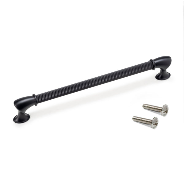 Set 20 Maniglie per Mobili 224 mm in Alluminio Emuca Suez Nero sconto