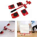 Set rullo e cuscinetti per trasporto mobili perso max 150 Kg