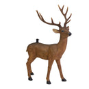 Base albero resina renna marrone cm 97x49,5xh124