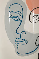 Vaso 20,5x38x20,5 cm in Poliresina Multicolor